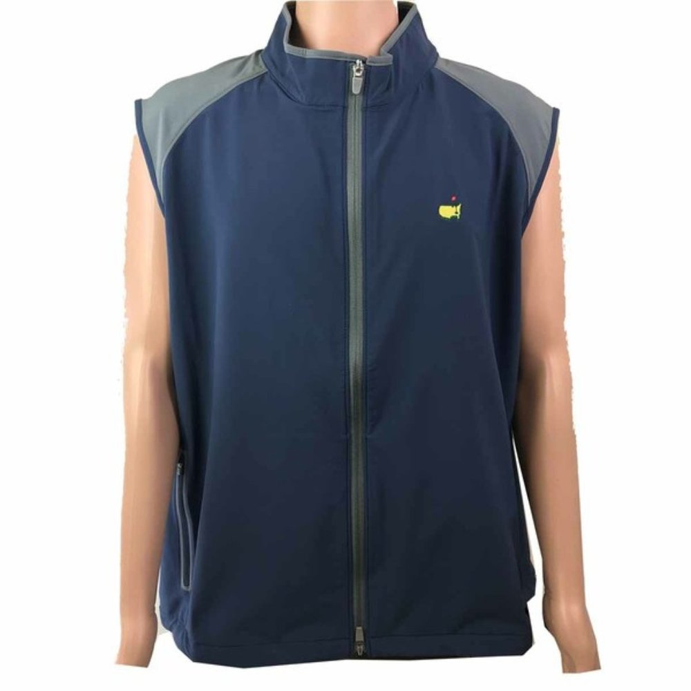 Masters Peter Millar Clubhouse Navy Performance Tech Vest M NEW w/ TAG